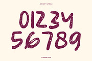 CS Sandra Stamp, a Script Font by Craft Supply Co. (Thumbnail 6 of 8)