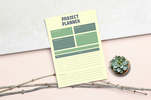 Canva Project Planner Template