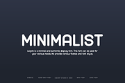 Logote - Modern Logo Font, a Sans Serif Font by Iqsiart Studio (Thumbnail 3 of 8)