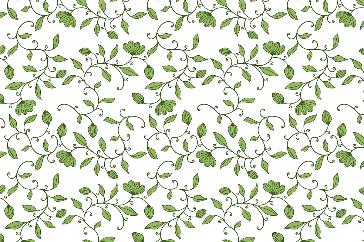 Seamless Floral Vector Patterns Set, a Pattern Graphic by Studio Indigo (Photo 4 of 9)