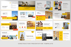 Construction Presentation Template