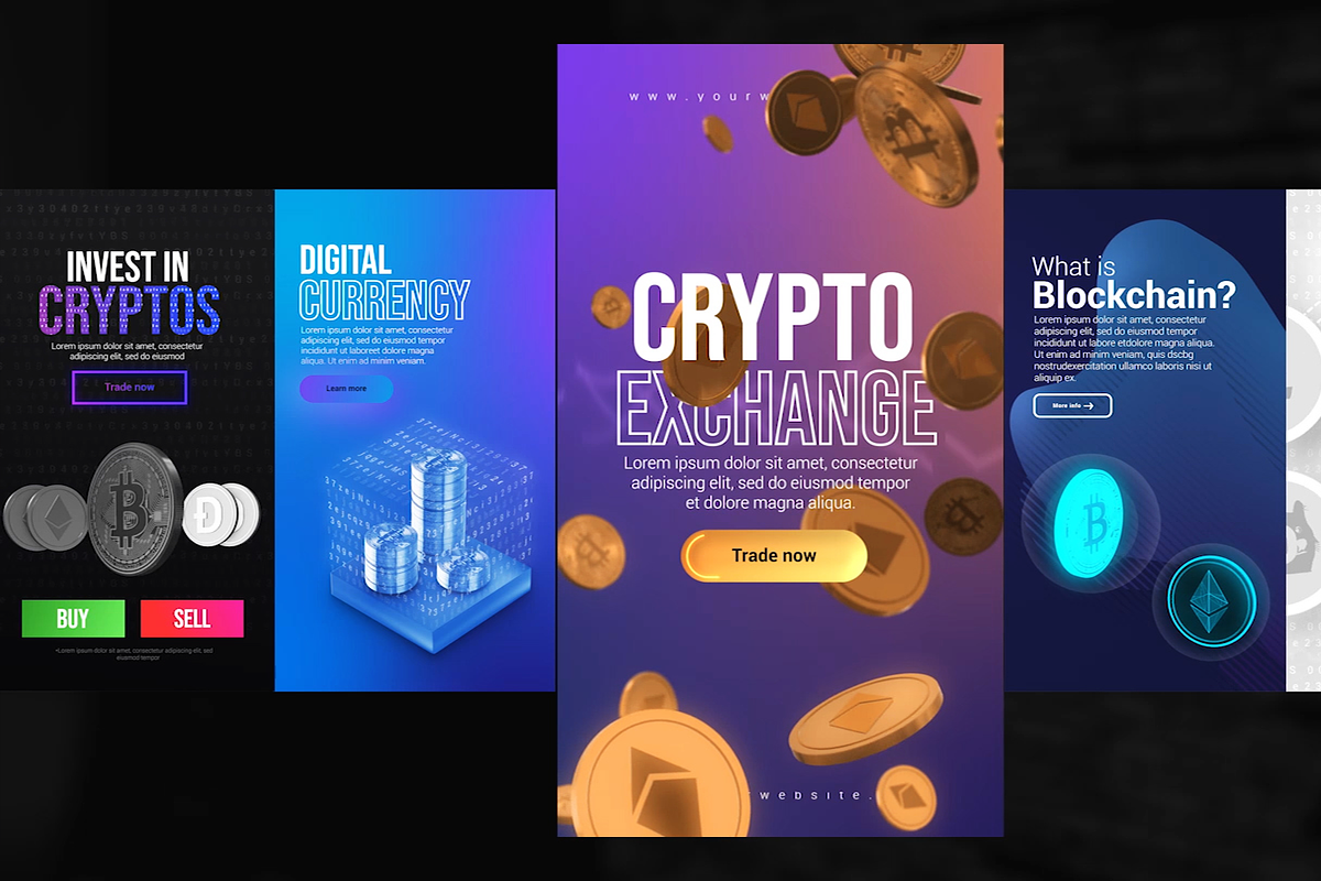 Instagram Crypto Stories- AE, a Templates & Theme by Polygon Motions (Photo 2 of 2)