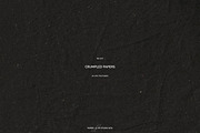 Black Crumpled Paper Textures | JPG, a Texture Graphic by Studio Viita (Thumbnail 5 of 10)