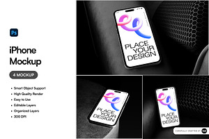 iPhone 16 Mockup, an iPhone Mockup by SLAB! Design