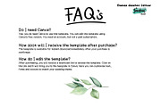 Green Foliage Wedding Invitation, a Card Template by SandraGraphicDesign (Thumbnail 4 of 8)