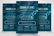 Coronavirus Safety Initiatives Flyer, a Flyer Template by Business Flyers (Thumbnail 1 of 2)