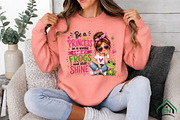 Cute Frog Princess Girl Sublimation, a Seasonal Illustration by Craft Nest (Thumbnail 2 of 6)