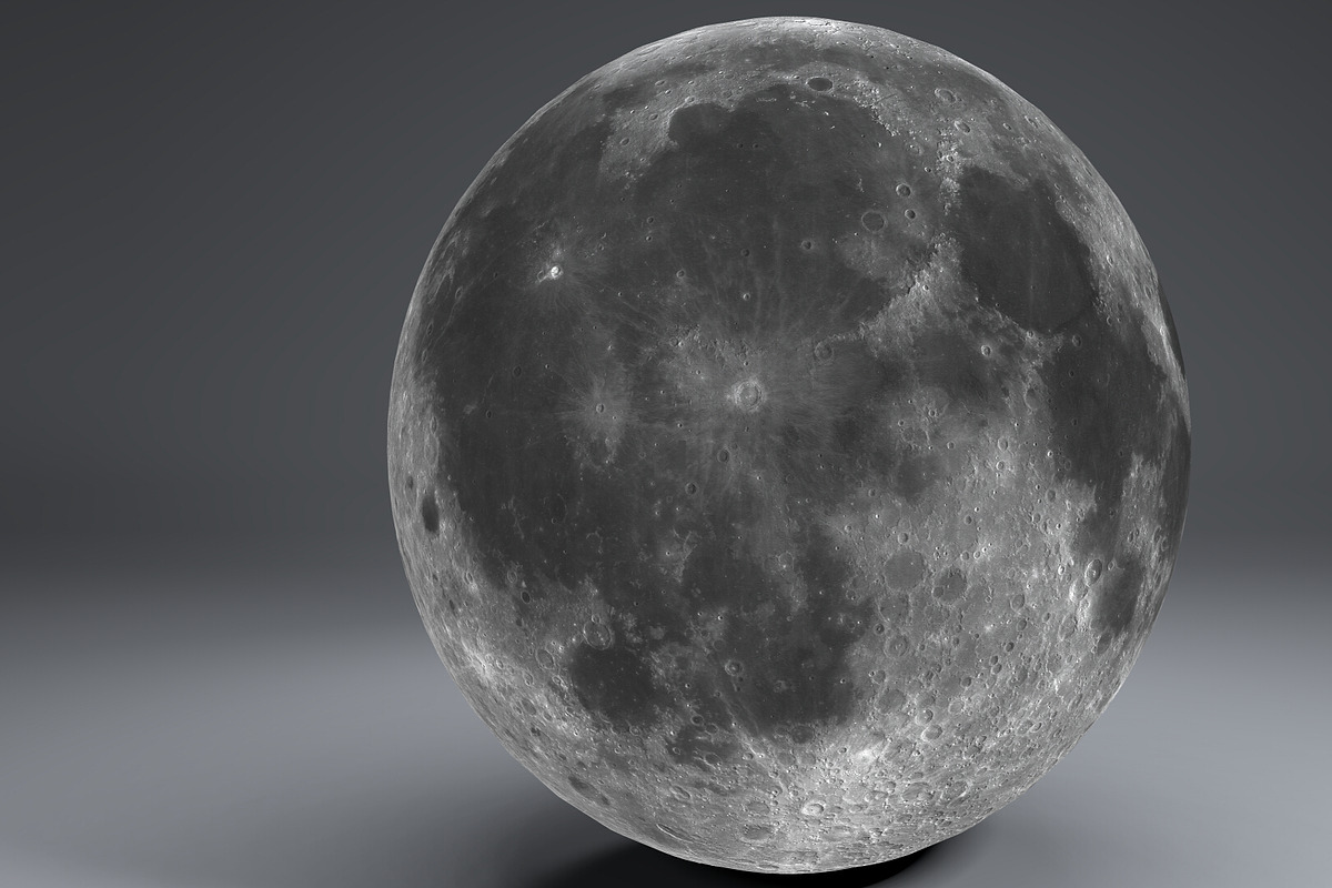 Moon Globe 23k, an Environmental 3D Model by Flash My Pixel (Photo 9 of 9)