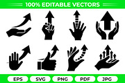 Growth Arrow Vector Bundle, an Object Graphic by Artonix (Thumbnail 1 of 3)
