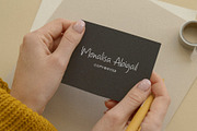 Amygost Handwritten Font, a Handwritten Font by Heinzel Std (Thumbnail 6 of 13)