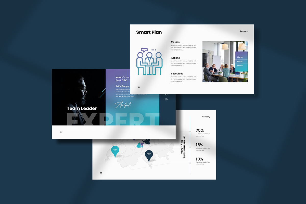 Company Proposal Templae, a Presentation Template by slidestock55 (Photo 3 of 10)