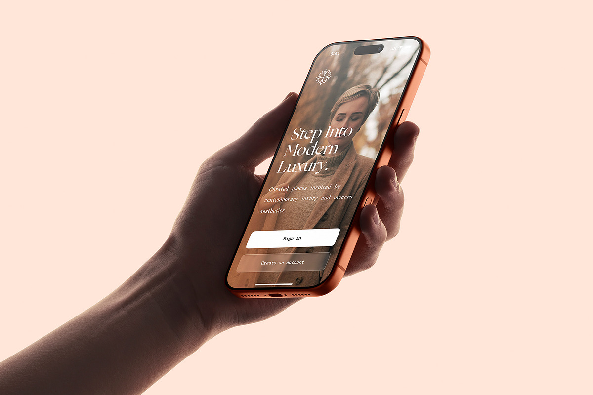24 iPhone 17 Pro in Hand Mockups, an iPhone Mockup by Asylab (Photo 25 of 107)