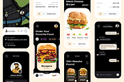 Grab Grub - Food Delivery App UI KIT, a Templates & Theme by Adom's UI House (Thumbnail 6 of 6)
