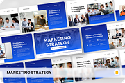Marketing Strategy Google Slides, a Presentation Template by SquidPixey (Thumbnail 1 of 6)