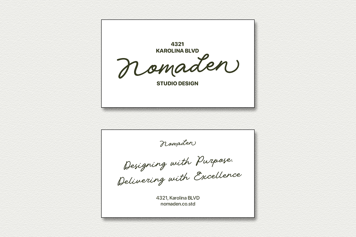 Nigheist - Monoline Script, a Font by Haps Space (Photo 8 of 13)