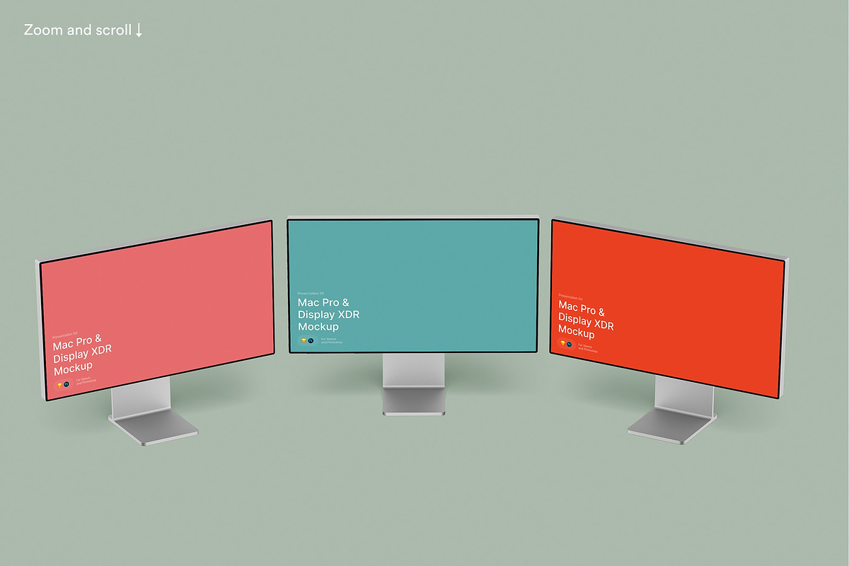 Apple Mac Pro & Display XDR Mockups, a Product Mockup by ls.graphics (Photo 12 of 14)