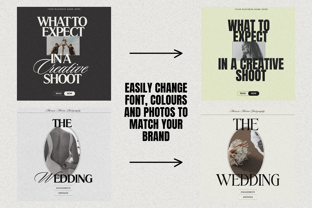 Photography Instagram Templates, a Social Media Template by digitaldispositions (Photo 4 of 9)