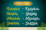 Sacred Ramdhan – Arabic Font Style, a Script Font by Sronstudio (Thumbnail 10 of 13)