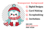 Cute Christmas Sublimation Clipart, an Illustration by Dream Creation (Thumbnail 7 of 7)