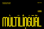 Sanqorh - Condensed Typeface Family, a Sans Serif Font by Indotype Foundry (Thumbnail 5 of 10)