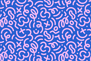 Colorful doodle seamless patterns, a Pattern Graphic by Good Studio (Thumbnail 2 of 13)