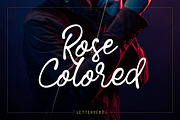 Rose Colored - Handwriting Script, a Script Font by Letterhend Studio (Thumbnail 1 of 9)