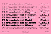 TT Travels Next, a Sans Serif Font by TypeType (Thumbnail 2 of 15)