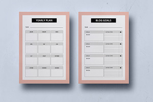 Blog Post Planner Kit V21