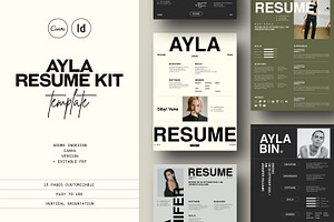 AYLA | Resume Kit, a Resume Template by SparkPro