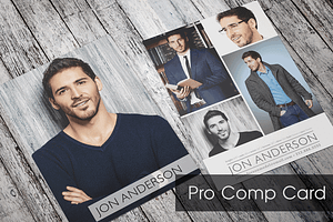 Pro Comp Card Template