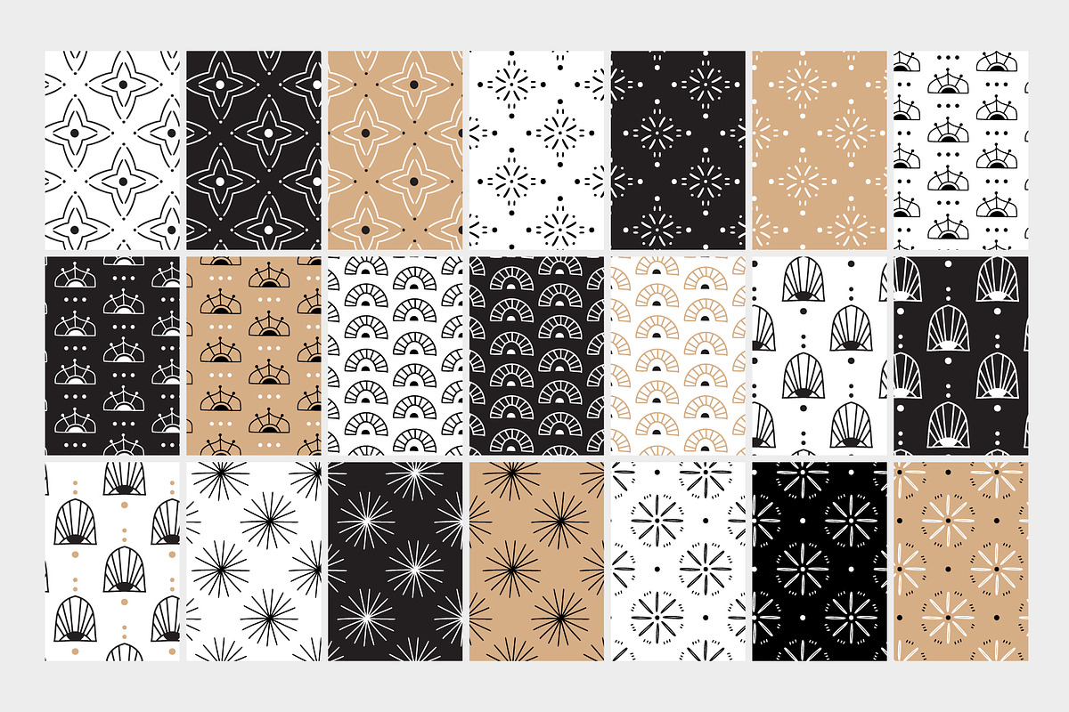 BOHO MINIMALIST vector collection, a Decorative Illustration by Lena Nikolaeva (Photo 9 of 12)