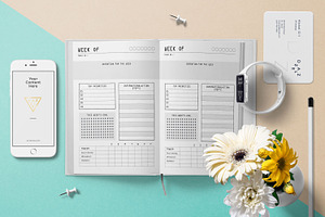 Weekly Journal Planner 120 Pages