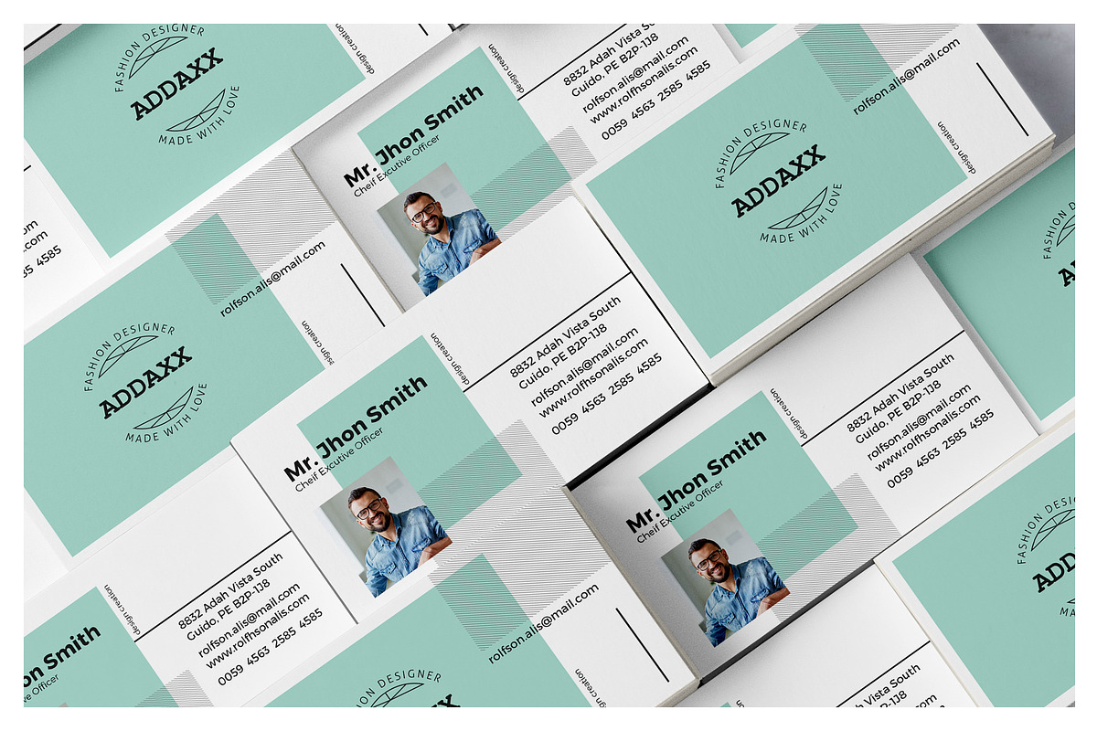 Business Card Template, a Business Card Template by Addaxx (Photo 2 of 4)