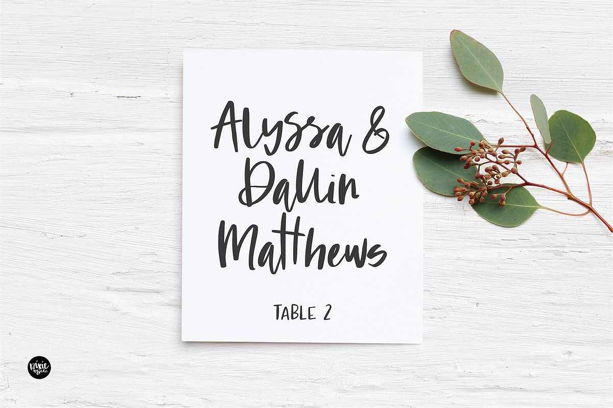 Hand Lettered Script Font Bundle, a Script Font by Blush Font Co. (Photo 13 of 17)
