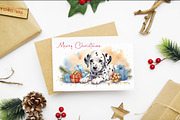 Watercolor set Christmas Pets, a Seasonal Illustration by L- design studio (Thumbnail 6 of 7)