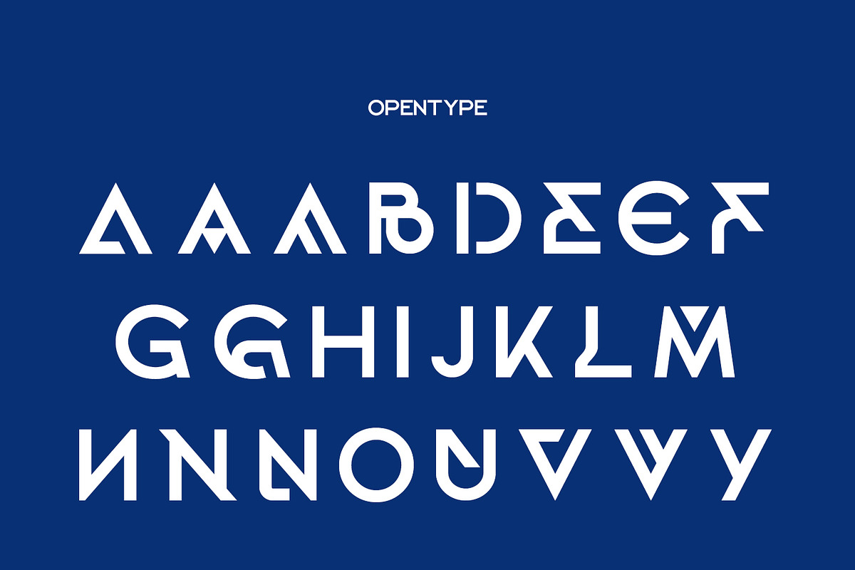 Wave Baltre Font | Modern Futuristic, a Sans Serif Font by WhymoreArt (Photo 8 of 9)