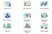 Bitcoin & Finance, an Illustration by Color Cubes (Thumbnail 2 of 7)