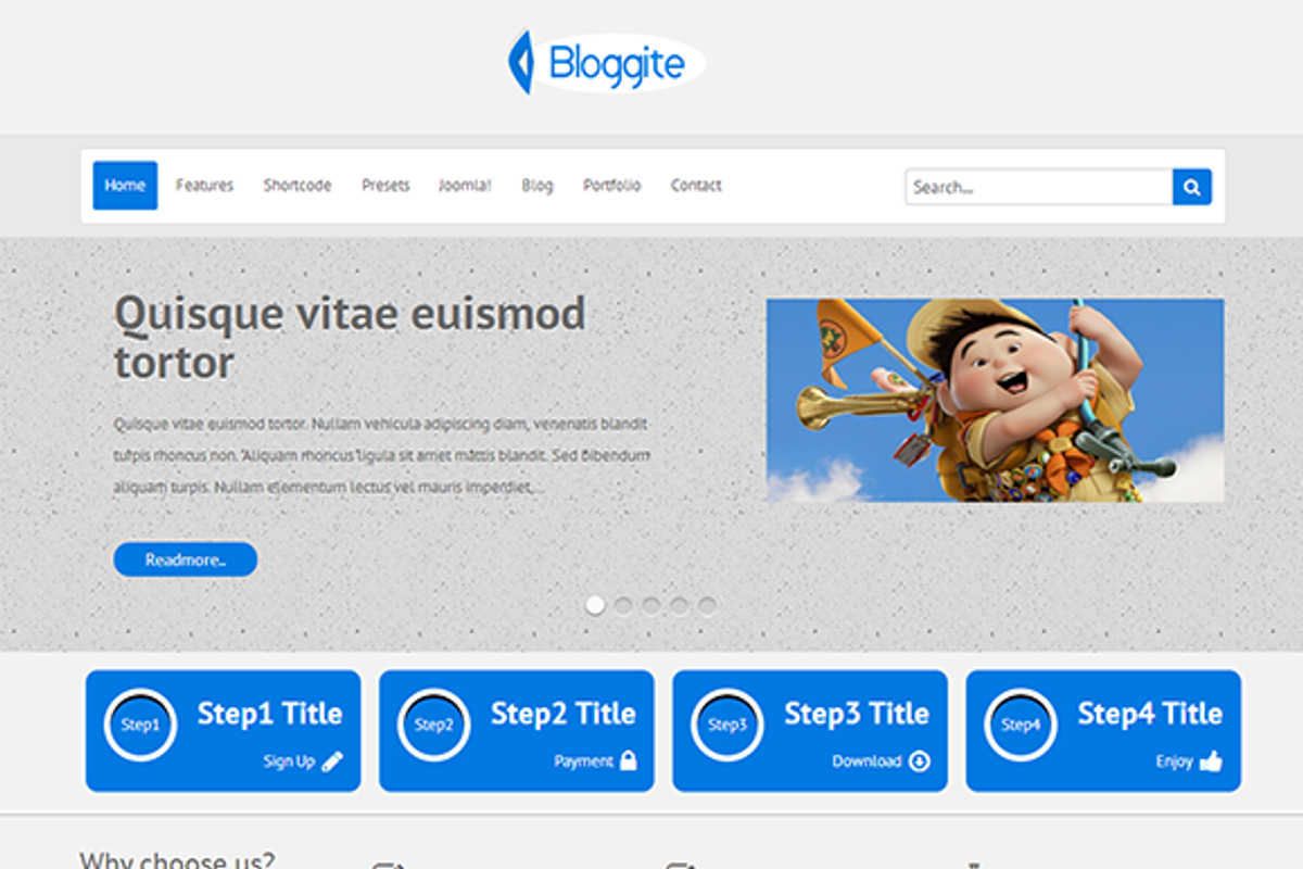 PS Bloggite Business Joomla Template, a Websites & App Template by PCMShaper