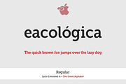 Eacológica round slab serif, a Slab Serif Font by deFharo (Thumbnail 5 of 7)