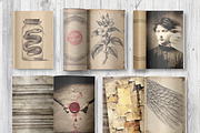 Dark Academia Junk Journal Kit, a Brochure Template by LA Design (Thumbnail 5 of 10)