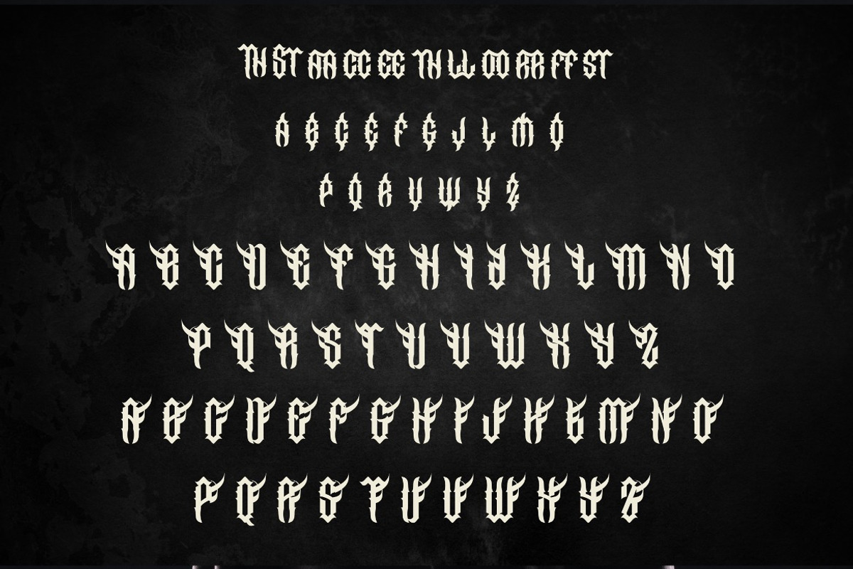 Elaxors - Classic Blackletter Font, a Blackletter Font by Dhabee (Photo 7 of 16)