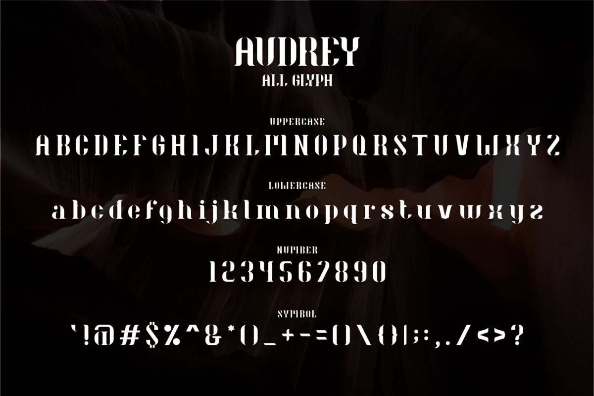 Audrey Font, a Serif Font by PutraCetol Studio (Photo 9 of 10)
