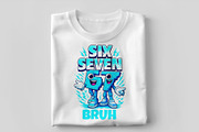 Six Seven 67 Viral Brainrot Meme PNG, a Graphic by Vector Portal (Thumbnail 4 of 6)