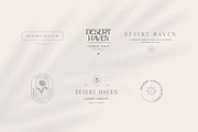 Desert Haven Logo Template Kit, a Branding & Logo Template by ALunadoki Design (Thumbnail 5 of 9)