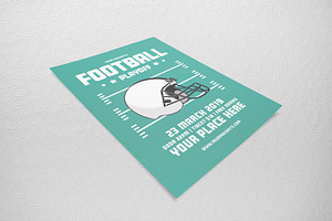 Football American Flyer