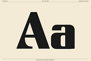 Rigidly - Thoughtfully Geometric, a Sans Serif Font by Bnick (Thumbnail 2 of 13)
