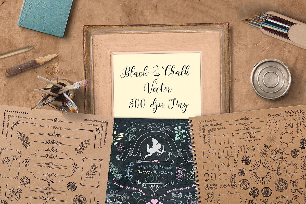 450 Rustic Elements 70% OFF, an Object Graphic by Olya Creative (Photo 2 of 4)