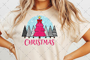 Pink Christmas Trees PNG, an Illustration by Craft Nest (Thumbnail 5 of 6)