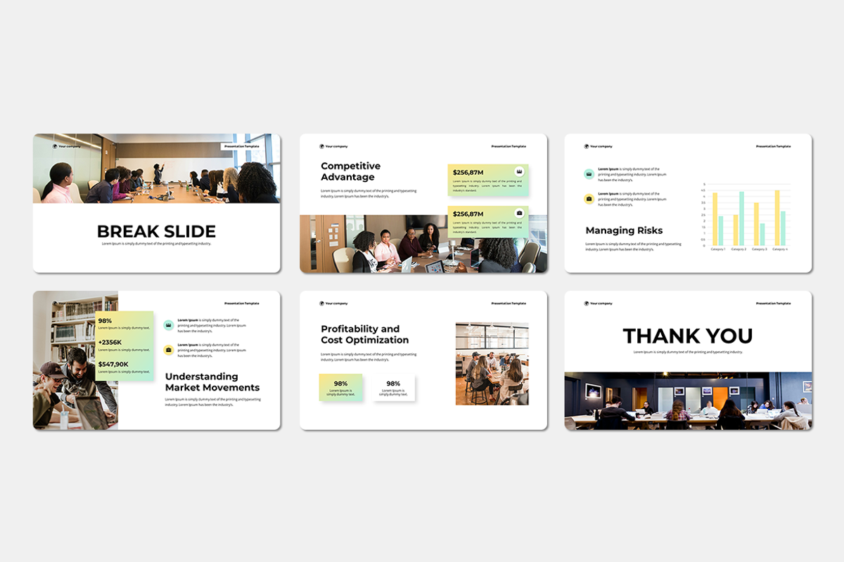 Executive Summary - Keynote Template, a Presentation Template by Iqsiart Studio (Photo 3 of 3)