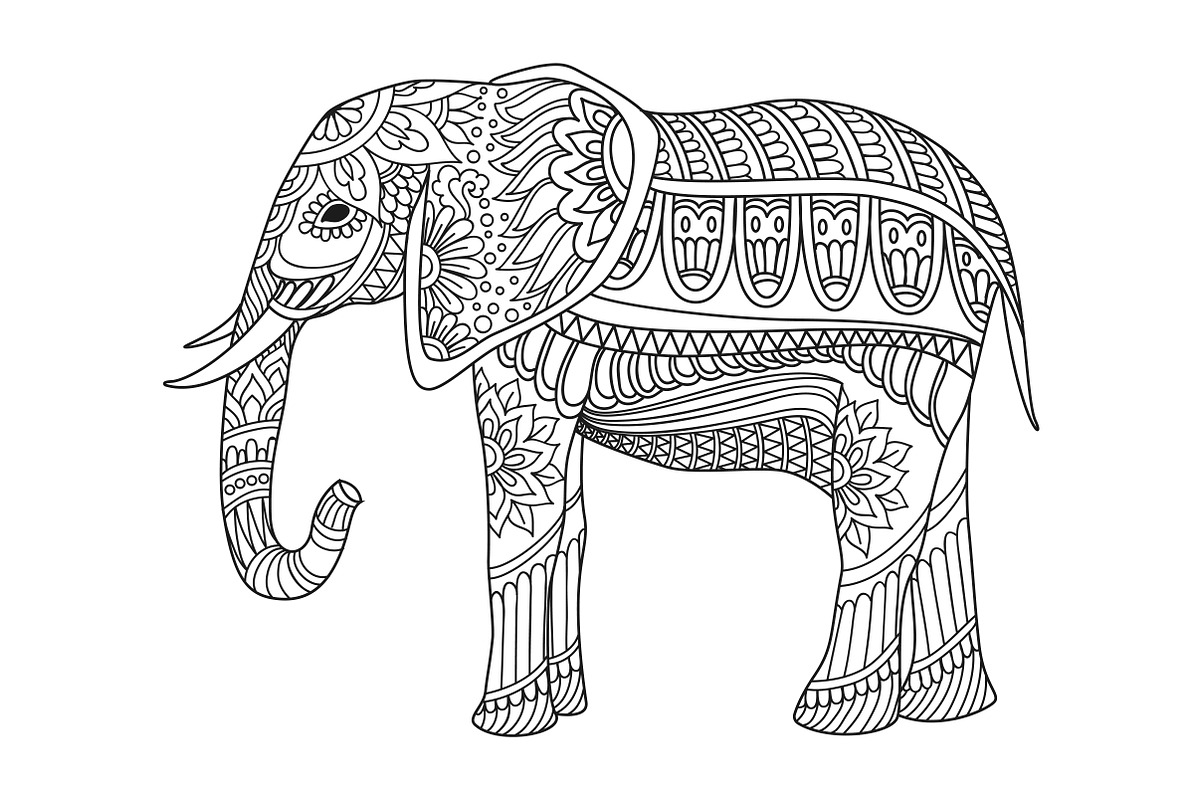 Animals in zentangle doodle style, an Illustration by Tierre3012 (Photo 6 of 23)